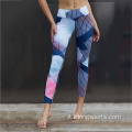 Leggings da yoga personalizzato all&#39;ingrosso per le donne